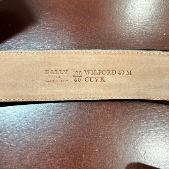 Bally Striped Leather Belt - Picture 5 of 7